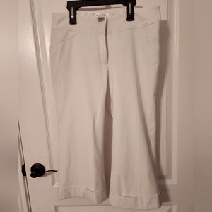 WHBM White pants size 4
